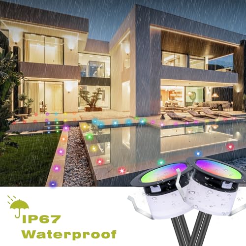 LED Deck Lights Kit Black