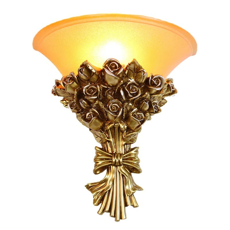 Vintage Wall Sconce Roses 1