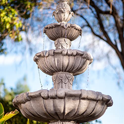 Large Outdoor Electric Bird Bath Fountain 58.3"