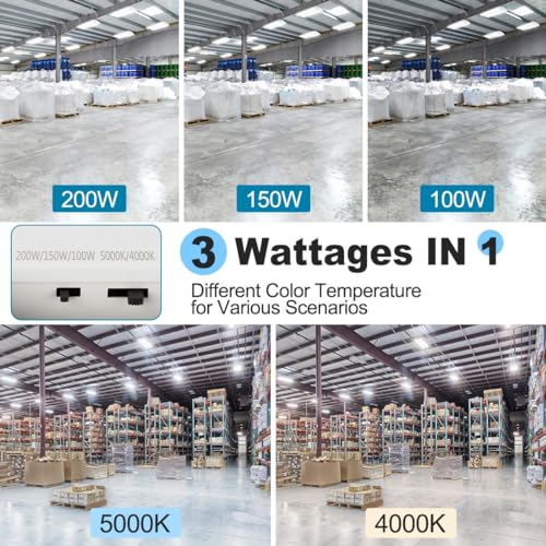 High Bay LED Shop Lights 200W (4 Count)