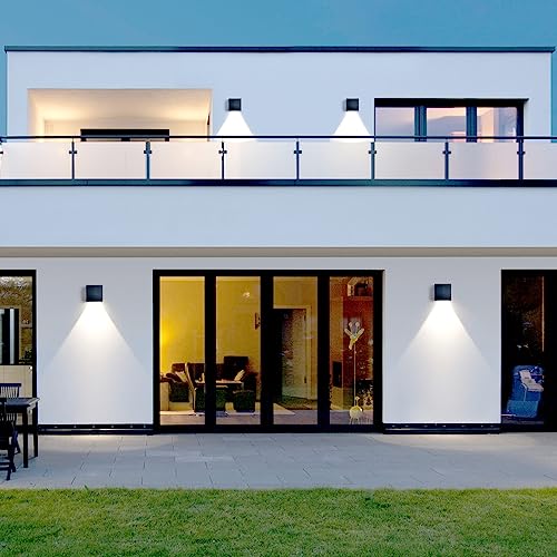 2 Pack LED 20W Outdoor Sconce Wall Lights Interior (2 Count)