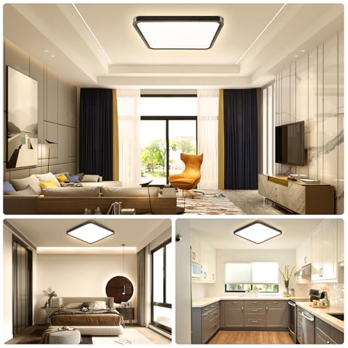 15.7Inch 32W Square LED Ceiling Light Fixtures Flush Mount