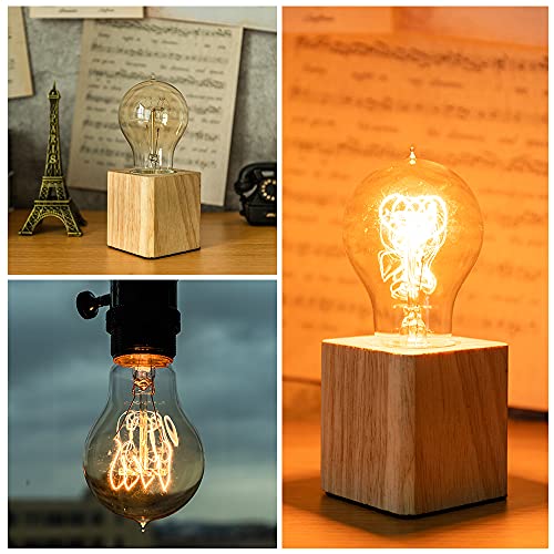 4 Pack Edison Light Bulb (4 Count)