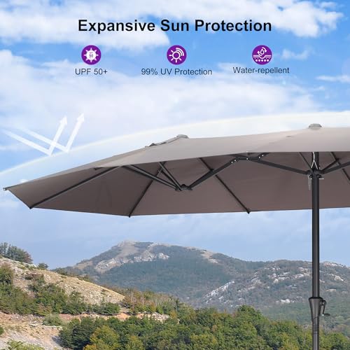 Patio Umbrella 14ft with Base Outdoor umbrella