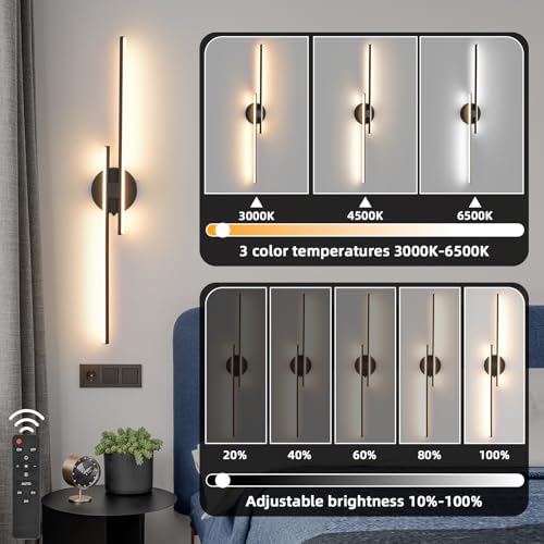 Rechargeable Battery Operated Wall Sconce Set of Two (2 Count)