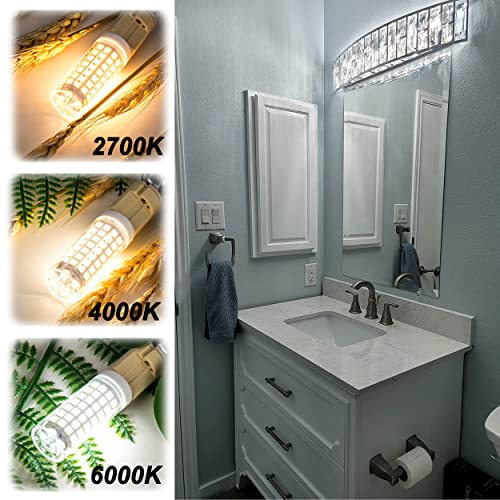 E12 C7 LED Candelabra Ceiling Fan Chandelier Bulbs 75w Equival (6 Count)