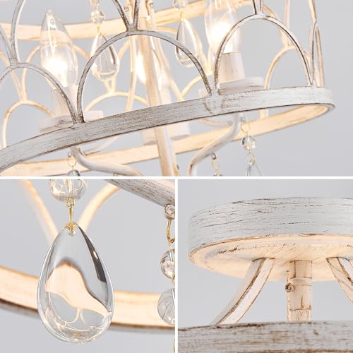 Crystal Ceiling Light Fixture