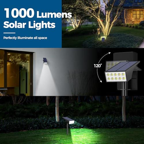 12 Pack Solar Spot Lights Outdoor Landscape Spotlights (12 Count)