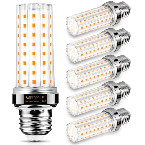 LED Light Bulb 6pcs 150W Equivalent 2500Lumen 3000K Warm White 20W LED Corn Light Bulb E26 (6 Count)