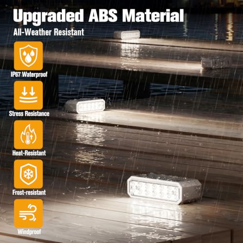Solar Step Lights (6 Count)