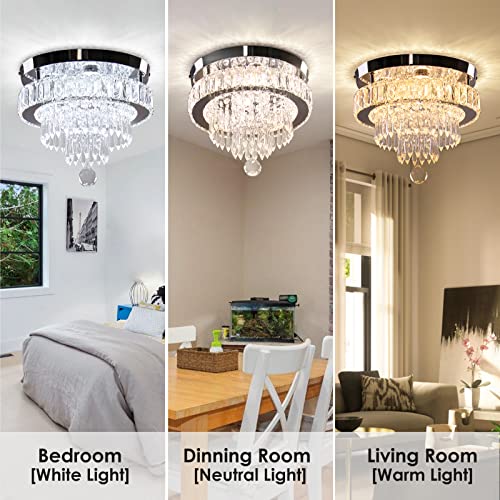 11.8" Crystal Ceiling Light