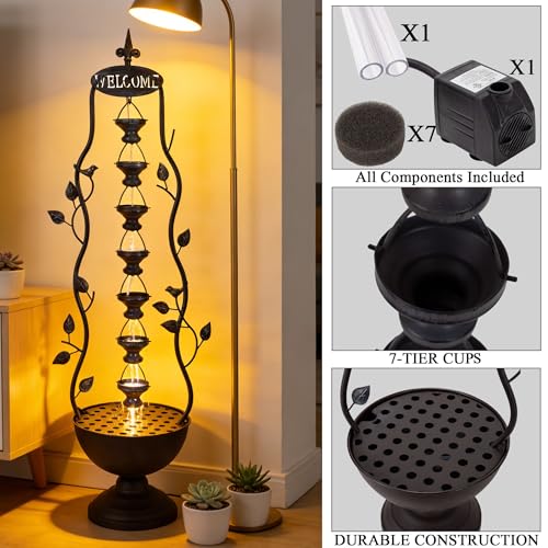 42" Outdoor Water Fountain 7