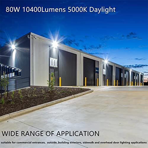 LED Wall Pack Light with Dusk to Dawn Photocell (2 Count)
