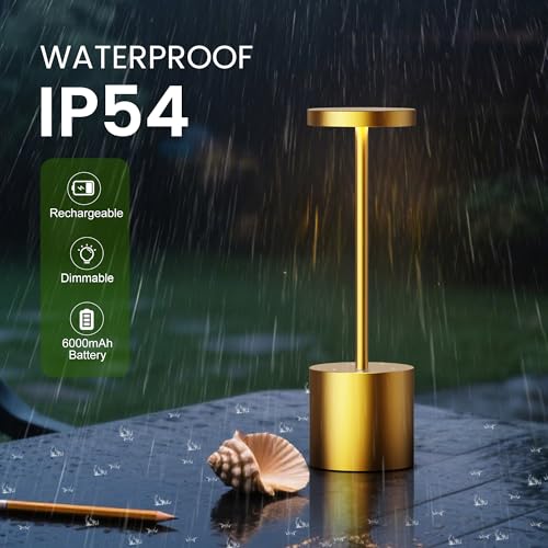 Cordless Table Lamp Rechargeable (2 Count)