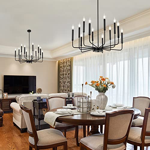 Modern Black Farmhouse Chandeliers