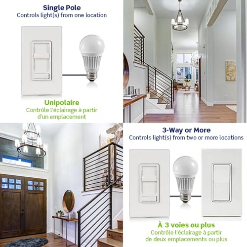 SureSlide LED Advanced Dimmer Switch for 150W Dimmable LED