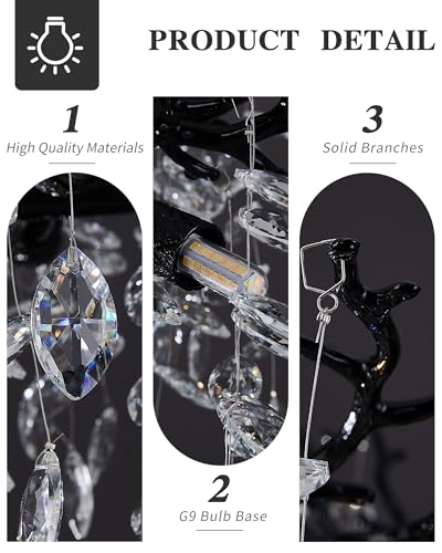 Modern Crystal Chandelier for Dining Room