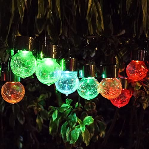 Solar Lights Outdoor Hanging Decorative Globe 24 Pack (24 Count)