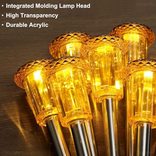 Solar Halloween Lights Outdoor 10 Pack Fall Decorations for Home (10 Count)