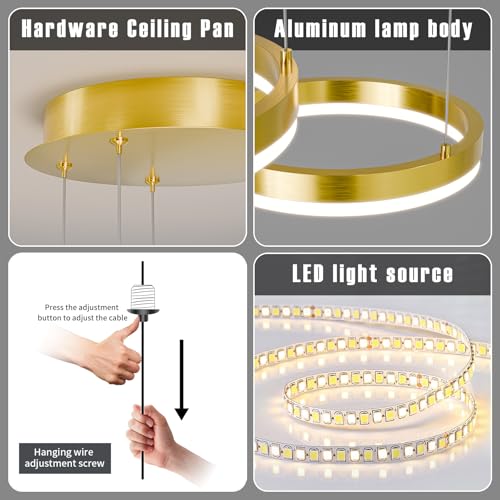 Modern Design Dimmable Desk Linear Pendant Light