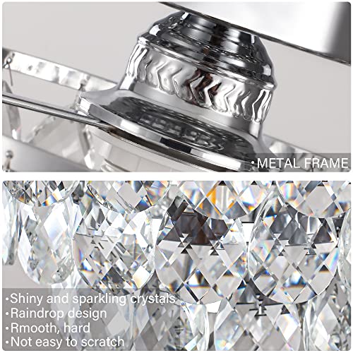 Mini Crystal Chandelier Ceiling Light Small