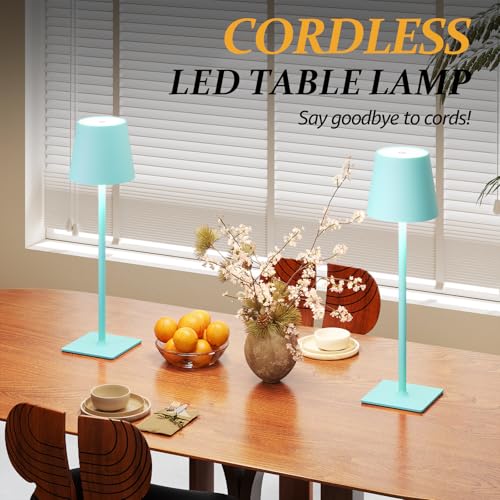 2 Pack Cordless Table Lamps
