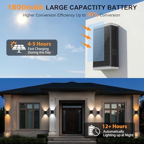 Solar Lights Outdoor Up and Down
