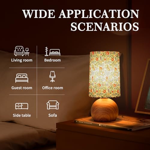 Flowers Cute Small Table Lamp