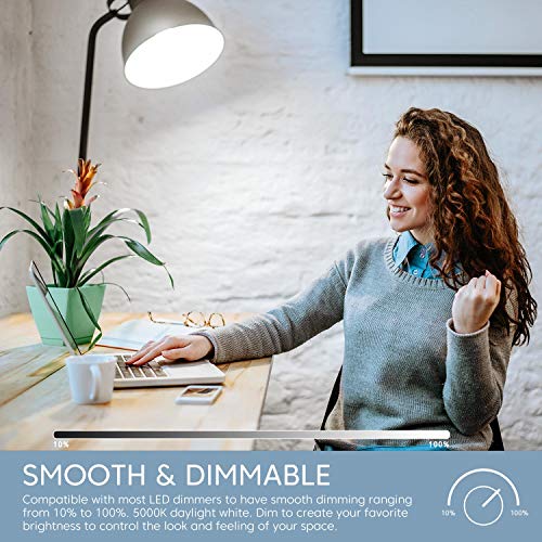 A19 LED Light Bulbs Dimmable (6 Count)