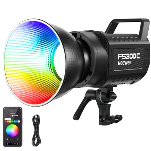 FS300C 300W RGB LED Video Light with App