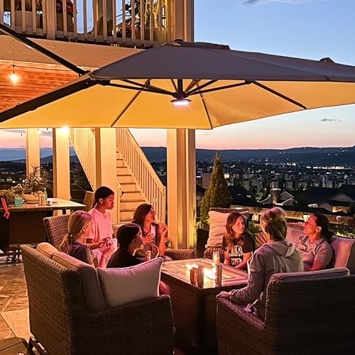Patio Umbrella Light with Remote Control for Outdoor Use