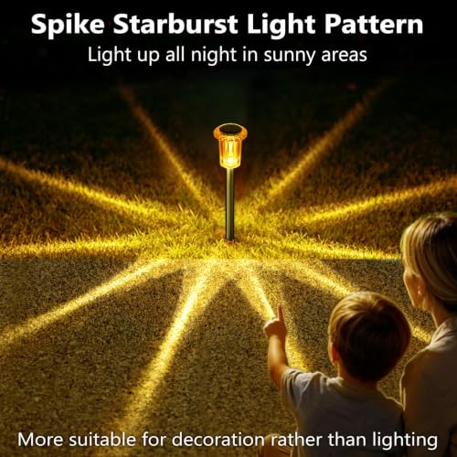 Solar Halloween Lights Outdoor 10 Pack Fall Decorations for Home (10 Count)
