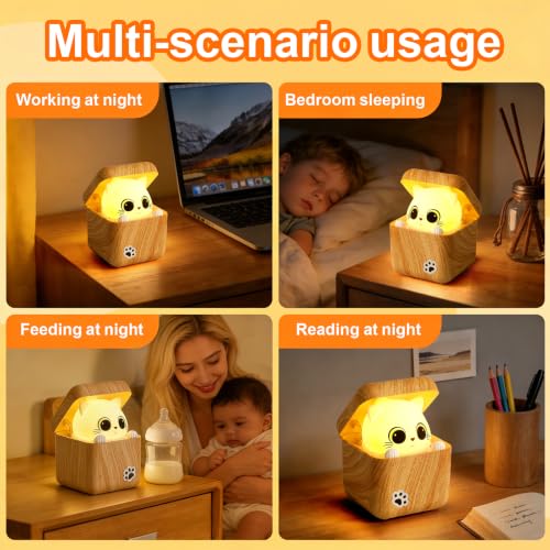 Rechargeable Cat Night Light