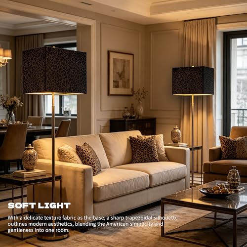 Large Rectangle Lamp Shades Set of 2 (2 Count)