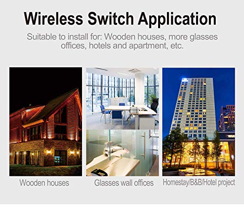 3 Way Wireless Switch and Receiver Kit