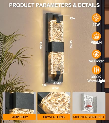 Outdoor Wall Light (2 Count)