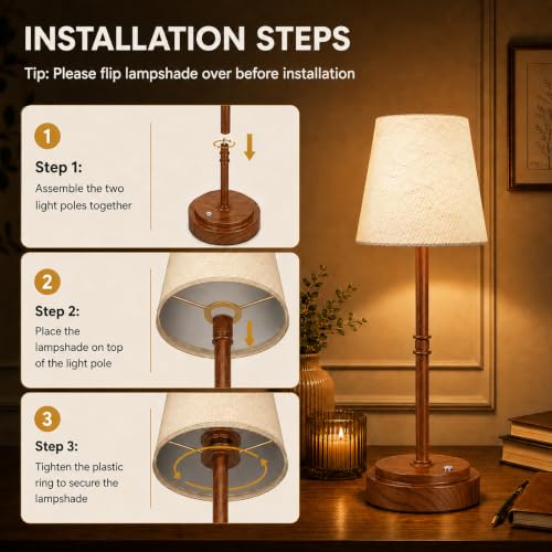 Rechargeable Cordless Table Lamp