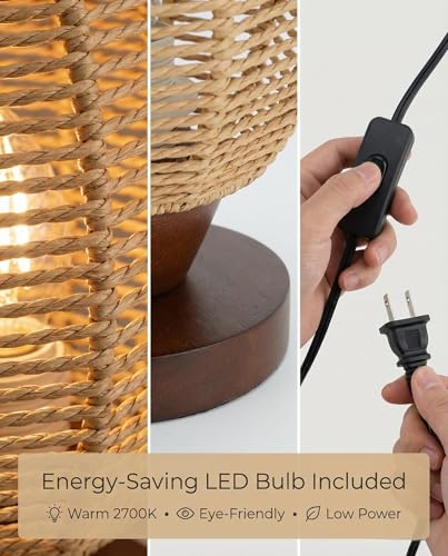Rattan Table Lamp