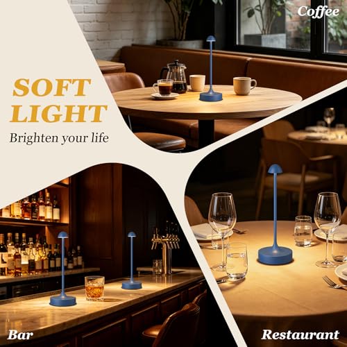 Rechargeable Cordless Table Lamp (2 Count)
