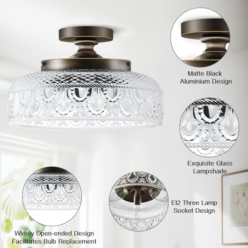 Semi Flush Mount Ceiling Light