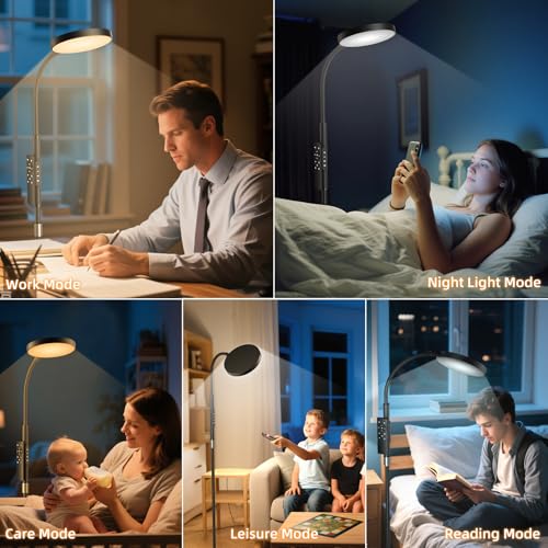 Floor Lamp Adjustable Height Floor Lamps for Living Room Bedroom