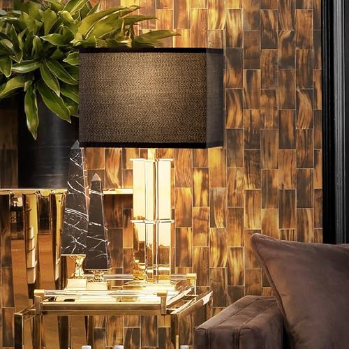 Black Rectangular Lamp Shades Set of 2 Medium (2 Count)