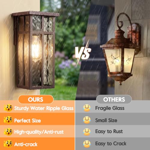 Outdoor Wall Light Fixtures (2 Count)
