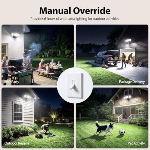 100W LED Motion Sensor Outdoor Lights