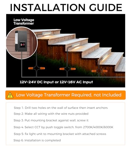 6 Pack] Low Voltage 12 (6 Count)
