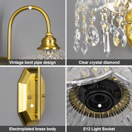 2 Pack Vintage Wall Sconce (2 Count)