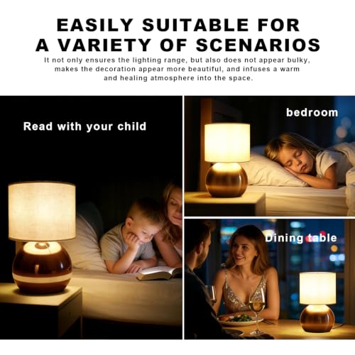 Modern Rose Gold Table Lamp Set of 2 (2 Count)