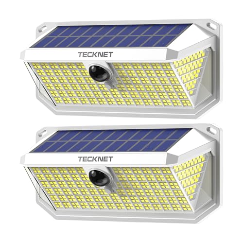 416 LED Solar Lights Outdoor Motion Sensor Waterproof 4200lm (2 Count)