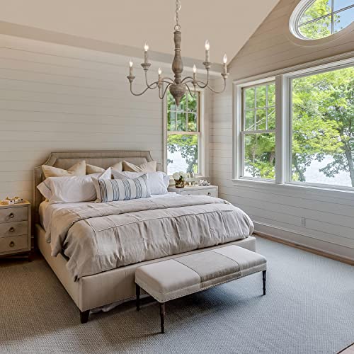 6 Light French Country Chandelier