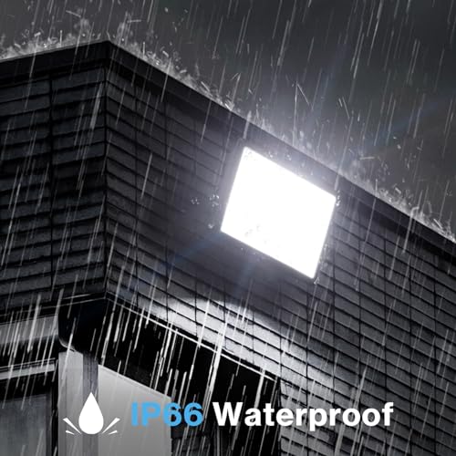 2 Pack 200W LED Flood Light Outdoor (2 Count)
